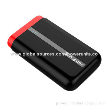 8,400mAh Portable Battery Charger for Mobile Phones, 5V/1.0A and 5V/2.1A Output